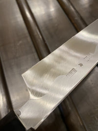 Sakai Kikumori Choyo 300mm Saber Tip Sakimaru Takobiki Aogami 1 with Saya