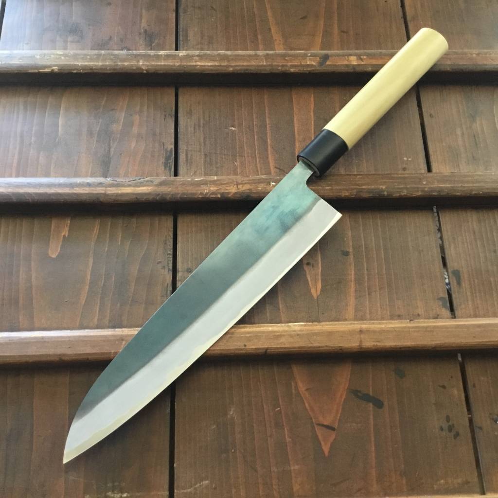 Tojiro 240mm Gyuto Shirogami Kurouchi