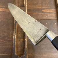 La Trompette 11" Nogent Style Chef Knife Paris *Pre-1891* Pre-Dufresne/Pouzet/Sabatier