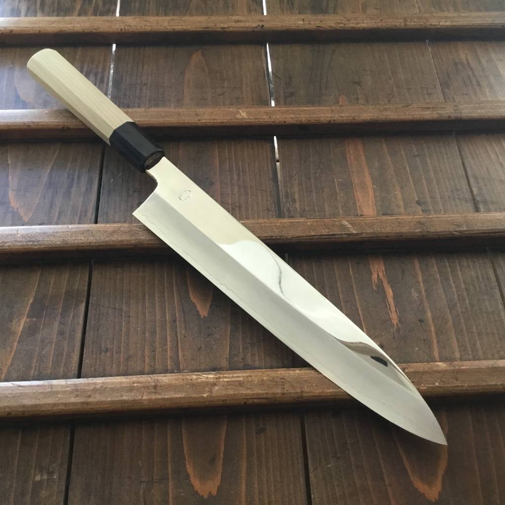 Sakai Kikumori Choyo 270mm Gyuto Ginsanko with Saya