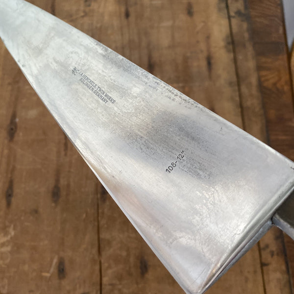 J A Henckels 12.5" Chef Knife Hand Forged 108-12" Carbon Steel