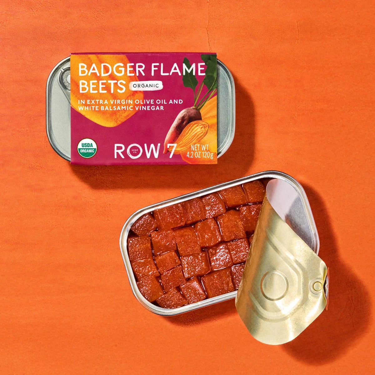 Row 7 Badger Flame Beets Tin - 4.2oz