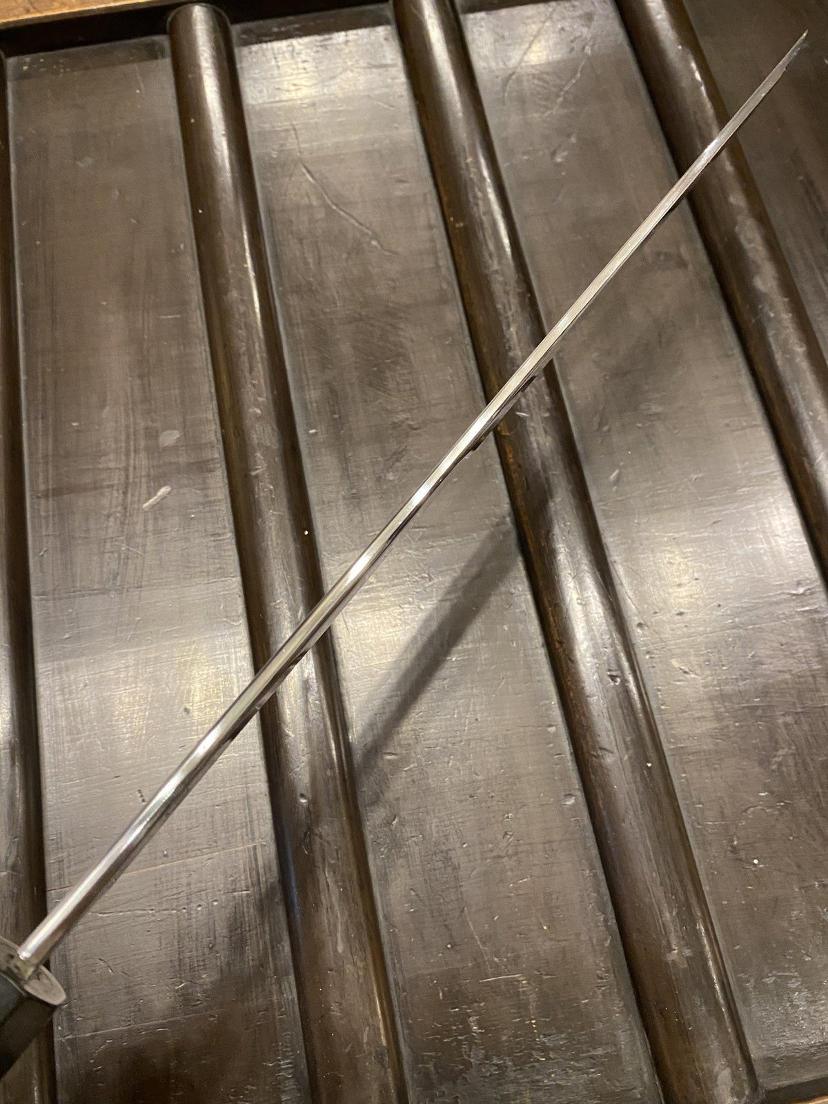 Sakai Kikumori Choyo 300mm Saber Tip Sakimaru Takobiki Aogami 1 with Saya
