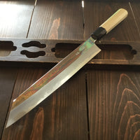 Sakai Kikumori Choyo 270mm Kiritsuke Gyuto Aogami 1 with Saya