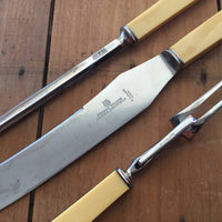 Thomas Wilson Carving Set Sheffield England 1920s Celluloid