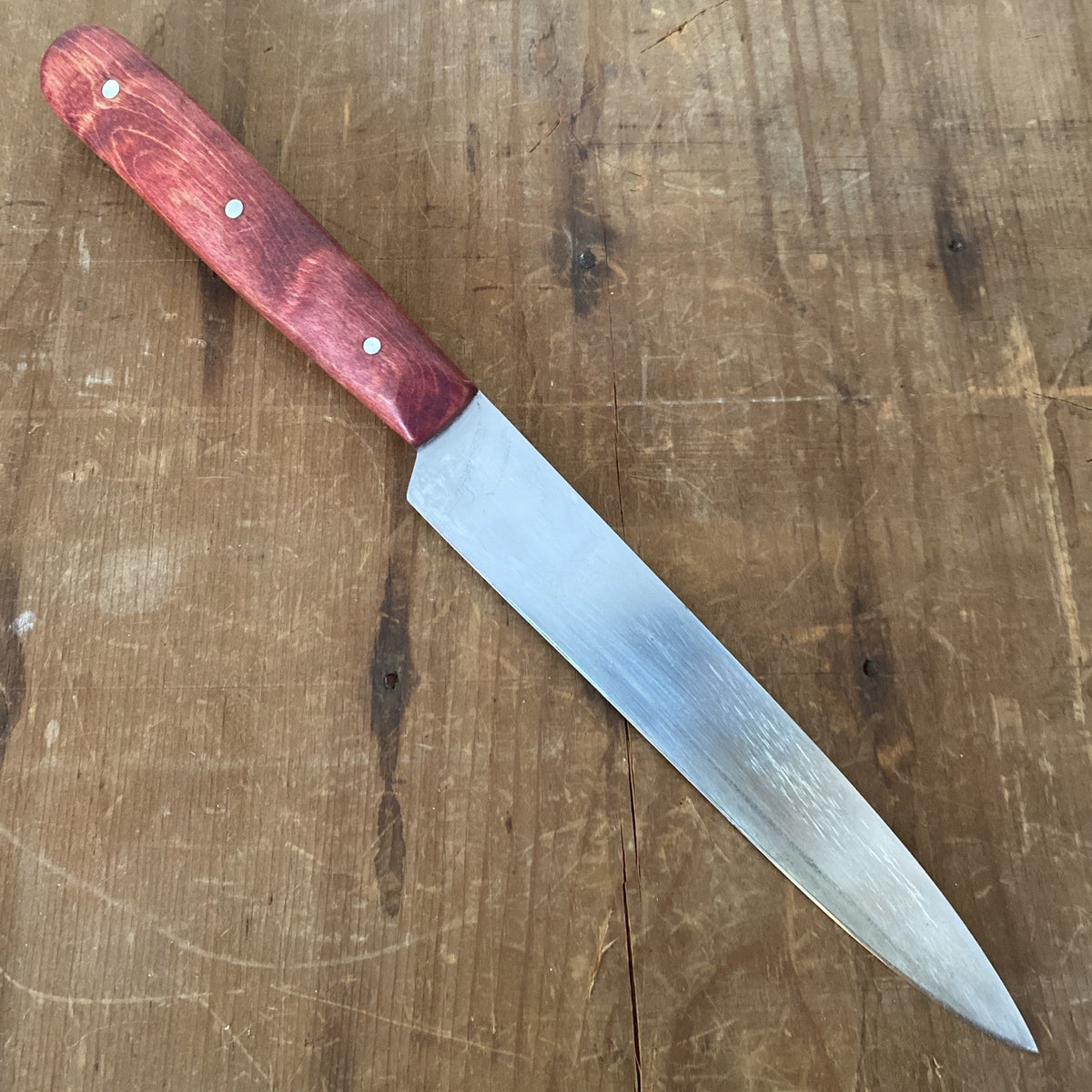 Unmarked Custom 6" Carbon Steel Semi Flex Slicer