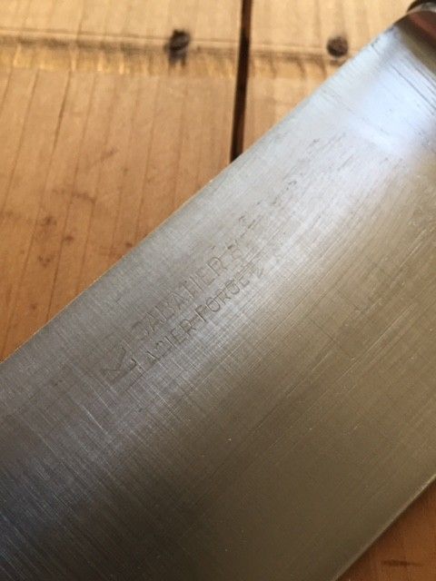 K Sabatier New Old Stock Nogent / Cuisine Massive 10" Chef Carbon Steel