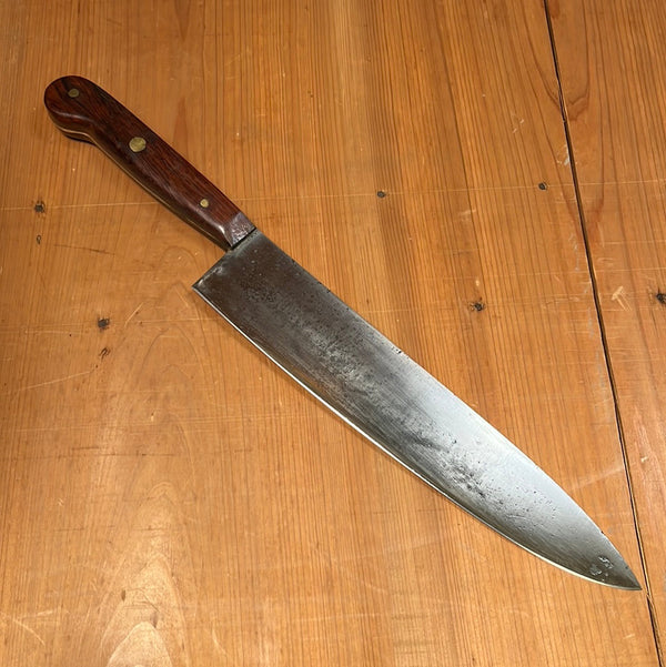 KA-BAR 10" Chef Knife Carbon Steel 1920's-50's