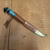 Luomanen & Kumpp Double Puukko Carbon Steel Galalite Minty 1922-45