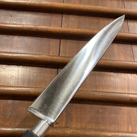 Unmarked Sabatier 8” Nogent Chef Knife Carbon Steel 1970s-80s
