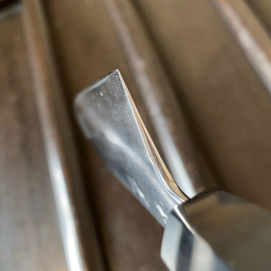Hitohira Kikuchiyo Ren 180mm Santoku Shirogami #2