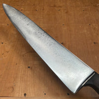 German 10" Forged Carbon Steel Chef Knife 1960s