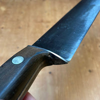 N Schreiber & Sons 10" Hand Forged Carbon Steel Slicer 1950s