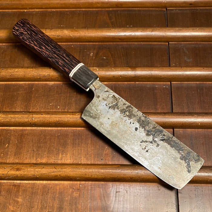 Fell Knives Nakiri 26C3 Carbon & Wrought Iron