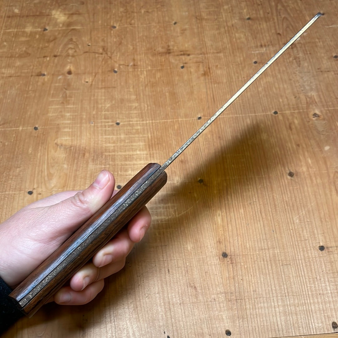 American 5.5" Cleaver Carbon Steel Rosewood 1930's-60's