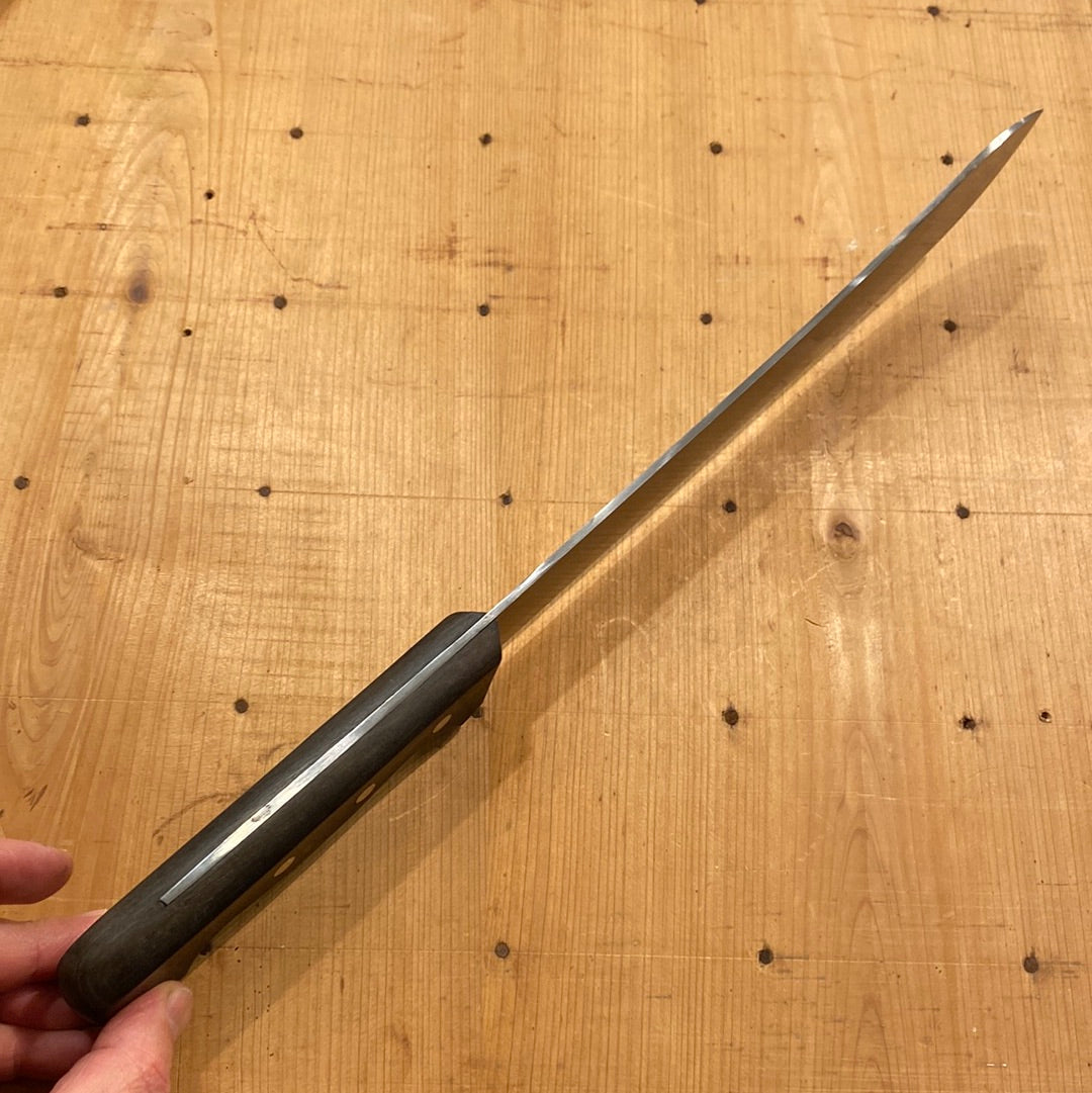 Gustav Emil Ern 10” Bullnose Butcher Knife Solingen Early 1980’s