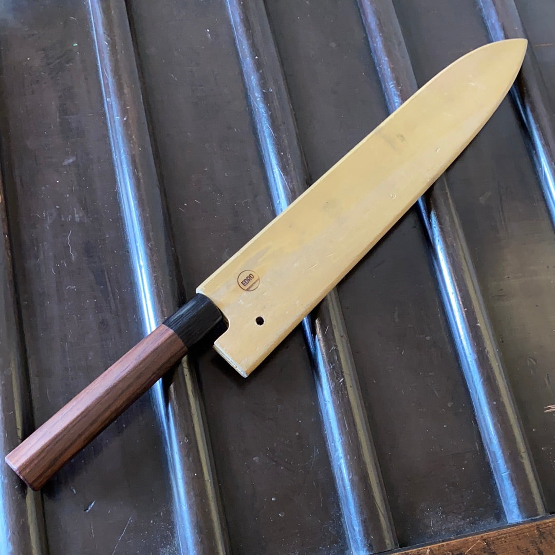 Mutsumi Hinoura 270mm Wa-Sujihiki Aogami Super W Saya