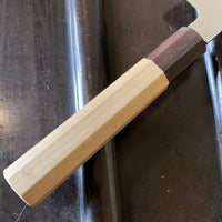 Konosuke Sakai HD2 210mm Wa Gyuto Ho Handle Ebony Ferrule with Saya