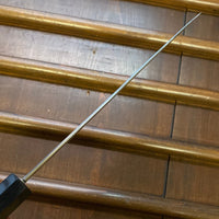 Sakai Konosuke Fujiyama FM 210 Gyuto Shirogami 2 - Ground by Myojin Naohito w saya