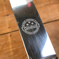 Friedr Herder 8.5” Carving Knife “Constant” Stainless Steel Stag Tip ~1950s-60s