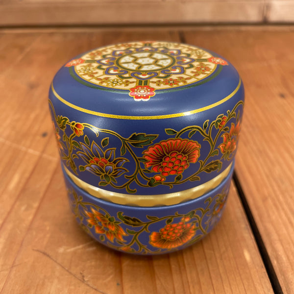 Gyokuro Green Tea in Blue Decorative Tin - 60g