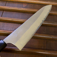 Yoshimi Kato 240mm Gyuto Stainless Clad Aogami Super Ebony Horn