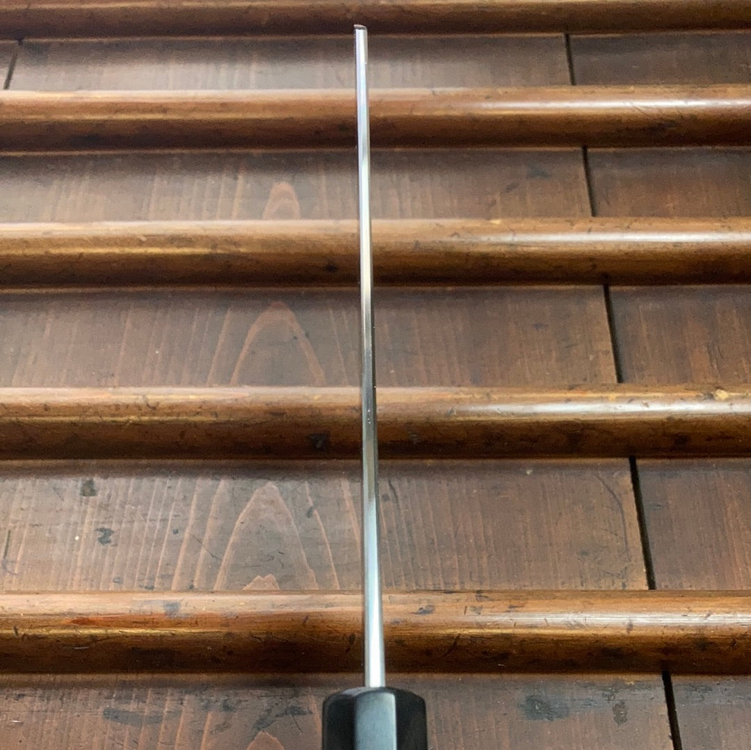 Sakai Kikumori Kikuzuki Kasumi 180mm Kiritsuke Santoku Shirogami 2 with Saya