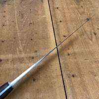 Unmarked 12.25” Chef Knife Carbon Steel German 1920’s?