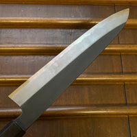 Hitohira Kikuchiyo Kyuzo 240mm Gyuto Iron Clad Shirogami 2 Oct Cherry / Ebony