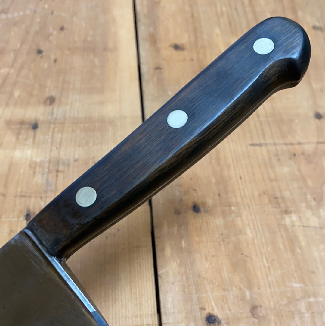 J A Henckels 10” Chef Knife Handforged Carbon Steel 1950-60s