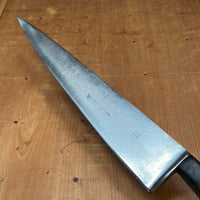 J A Henckels 10" Hand Forged Carbon Steel Chef Knife Model 102 1910-20s