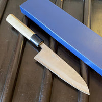 Yoshikane 165mm Santoku SKD Hammermark