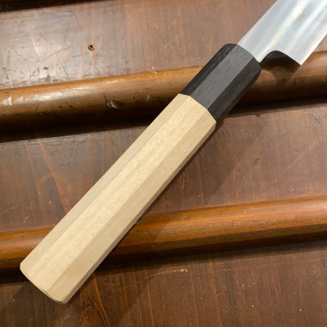 Konosuke Sakai HD2 180mm Petty Ho Handle Blonde Horn Ferrule with Saya