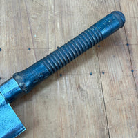 A Nittinger 10" Splitter Hand Forged Carbon Steel Turned Wood Handle ~1860's-80's