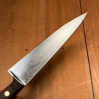 Unmarked Forged 8" Chef Knife Carbon Steel -Germany 1950's/60's?