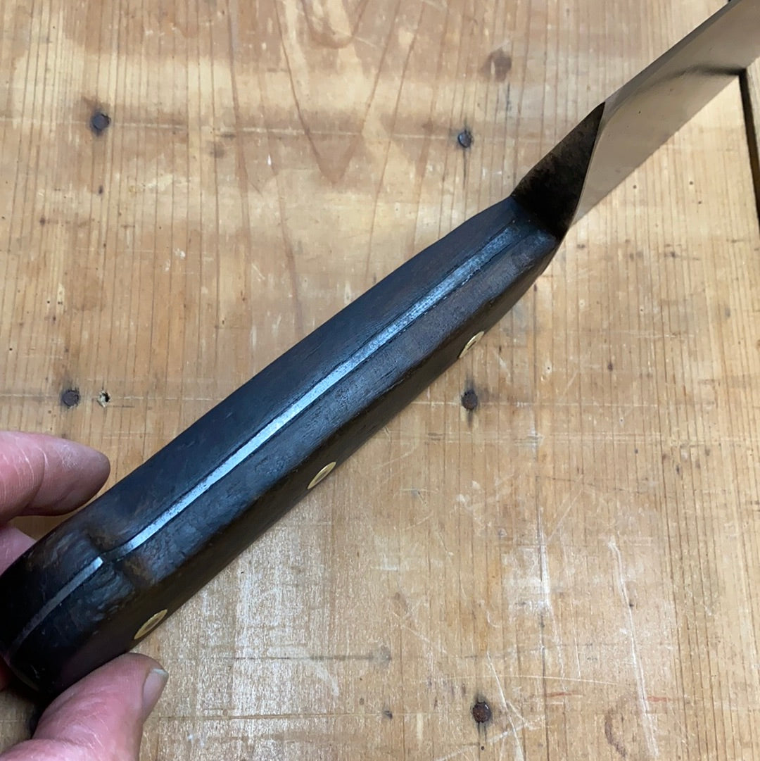 Unmarked 12.25” Chef Knife Carbon Steel German 1920’s?
