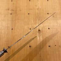 French Carving Set Silver & Carbon Steel Paris Acier Forge