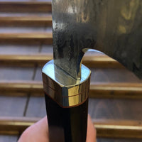 Hitohira Uki Sakura 240mm Gyuto Damascus Ebony Handle(Fusion)