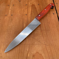 J Adams 6" Utility Knife Carbon Steel Pinned Padauk Wood