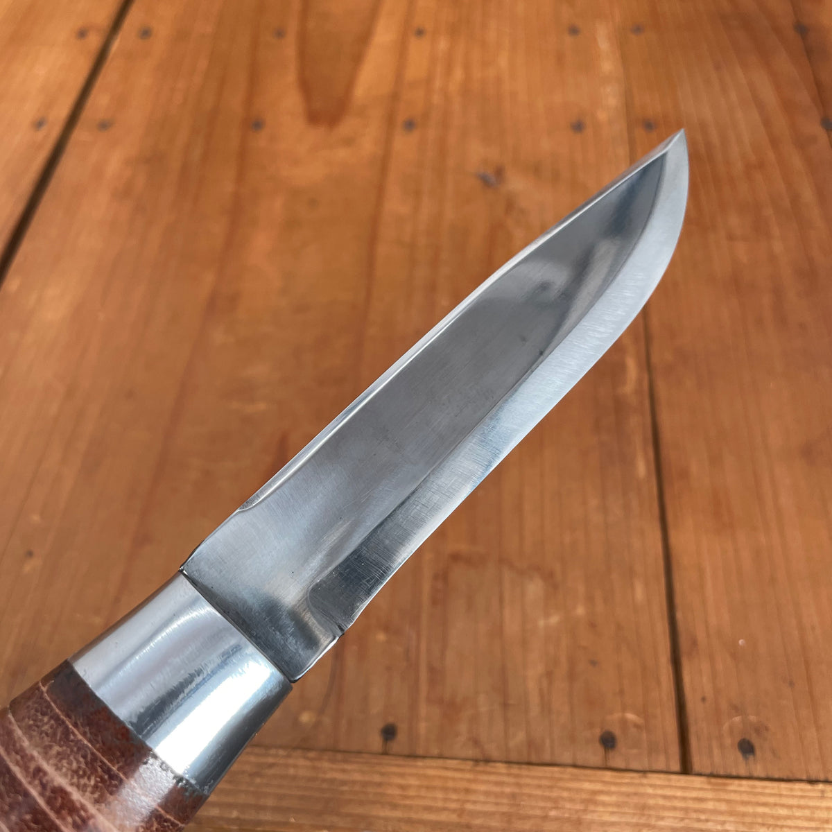 S. & S. Helle Holmedal Norway New Vintage 115mm Knife - Carbon Steel