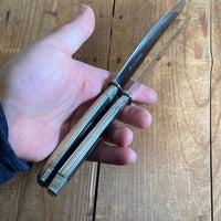 J A Henckels ‘Bastet’ Niet Roestend Table Knives x2 for Netherlands 1920’s