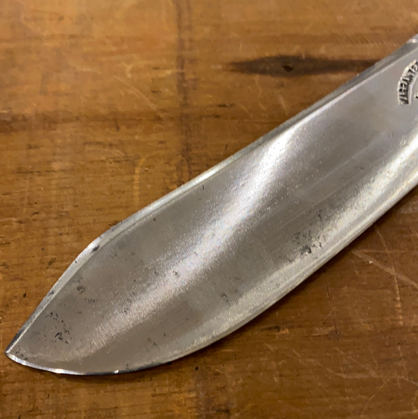 Nichols Bros. 8” Bullnose Butcher Shear Steel Late 19th C