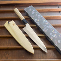 Hitohira Kikuchiyo Ren 210mm Gyuto Aogami 2 Ho Wood W Saya