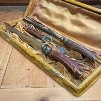 Frankenstein Landers Frary & Clark Set W/ William Bocking "True" Sheffield Blade
