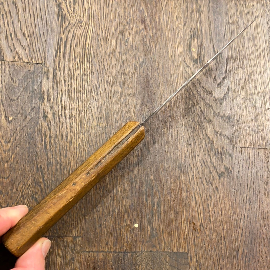 P Emrich Cin, Oh Est. 1856 5.5” Bullnose Carbon Steel Beech Antique