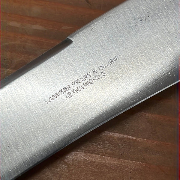 Landers Frary & Clark Aetna Works Carving Set Carbon Steel Sterling Stag ~1880s-1910s