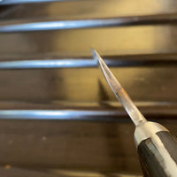 Teruyasu Fujiwara ‘Teruyasu’ 240mm Mioroshi Deba Shirogami 1 Kasumi Western Handle