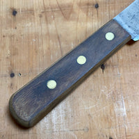 Unmarked 10” Scimitar Carbon Steel American 1930’s-60’s