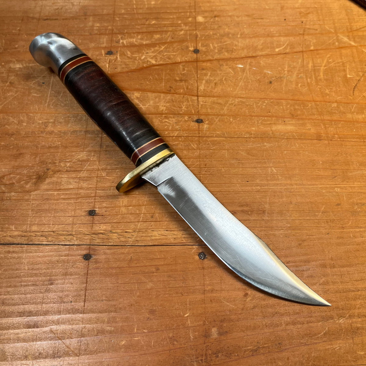 Western USA 4.5” Fixed Blade Knife Boulder Colo. 1978-84