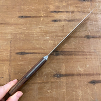 Nichols Bros. 8” Bullnose Butcher Shear Steel Late 19th C